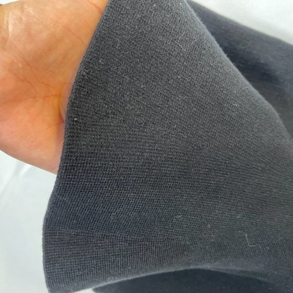 Ochirly Black Sweater Knit Circle Skirt Sz SM - Picture 3 of 6